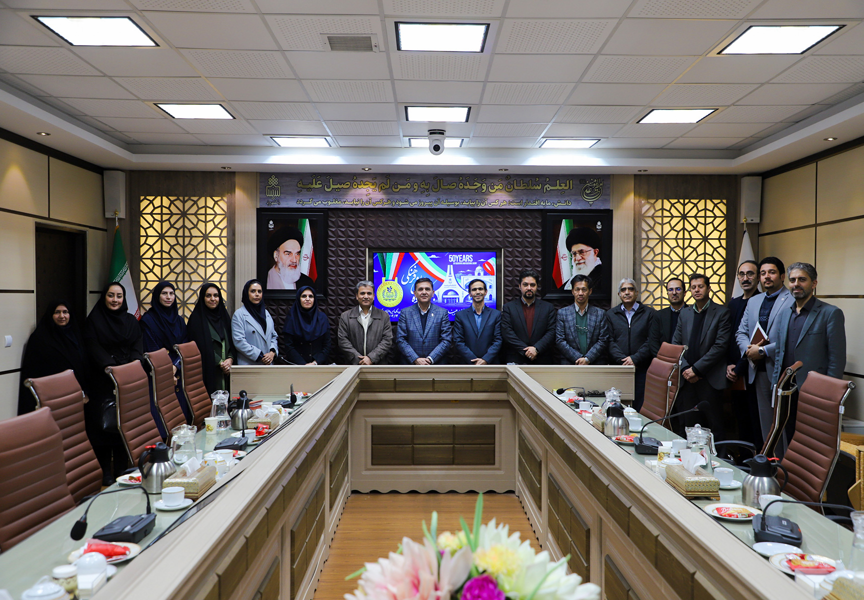 رئیس و معاون آموزشی دانشکده تودیع و معارفه شدند