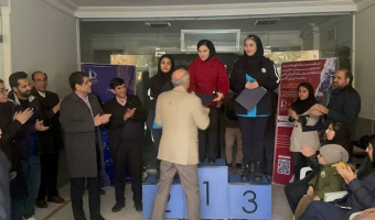 قهرمانی دانشجوی دختر دانشگاه بیرجند در مسابقات تیراندازی با تپانچه منطقه ۹ کشور