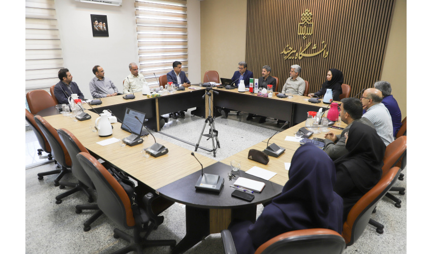 برگزاری سومین جلسه هیأت نظارت، ارزیابی و تضمین کیفیت استان خراسان جنوبی در دانشگاه بیرجند